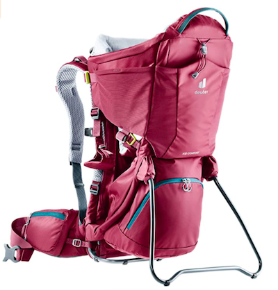 מנשא טיולים לתינוק - Deuter Kid Comfort Child Carrier and Backpack